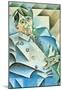 Juan Gris Homage to Pablo Picasso Cubism Art Print Poster-null-Mounted Poster
