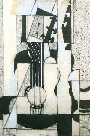 Juan Gris Still Life with Guitar Cubism