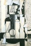 Draughtboard and Playing Cards-Juan Gris-Giclee Print