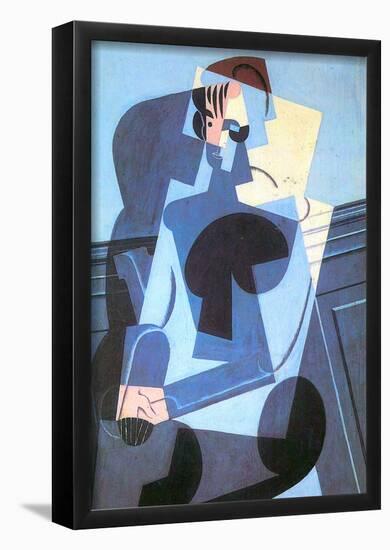 Juan Gris Portrait of Madame Josette Gris Cubism Art Print Poster-null-Framed Poster