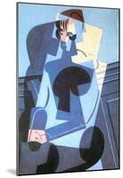 Juan Gris Portrait of Madame Josette Gris Cubism Art Print Poster-null-Mounted Poster