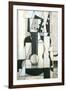 Juan Gris Still Life with Guitar Cubism-Juan Gris-Framed Art Print
