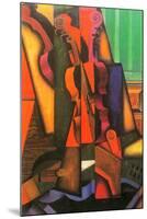 Juan Gris Violin and Guitar-Juan Gris-Mounted Art Print