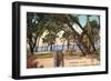 Juan-Les-Pins, Riviera-null-Framed Art Print