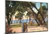 Juan-Les-Pins, Riviera-null-Mounted Art Print