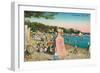 Juan-Les-Pins, Riviera-null-Framed Art Print