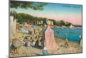 Juan-Les-Pins, Riviera-null-Mounted Art Print