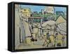 Juan-Les-Pins-George Leslie Hunter-Framed Stretched Canvas