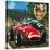 Juan Manuel Fangio-Wilf Hardy-Stretched Canvas