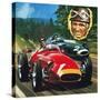 Juan Manuel Fangio-Wilf Hardy-Stretched Canvas