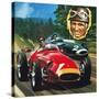 Juan Manuel Fangio-Wilf Hardy-Stretched Canvas