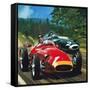 Juan Manuel Fangio-Wilf Hardy-Framed Stretched Canvas