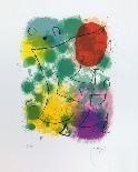Hommage à Rimbaud, 1962-Juan Miró-Framed Art Print