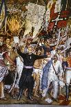 Mexico: 1810 Revolution-Juan O'Gorman-Stretched Canvas