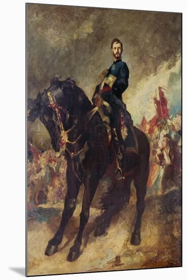 Juan Prim, 8 october 1868', 1869, Oil on canvas, 315 x 258 cm. Author: EUGENIO LUCAS VELAZQUEZ-EUGENIO LUCAS VELAZQUEZ-Mounted Poster