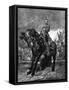 Juan Prim on Horseback-Henri Regnault-Framed Stretched Canvas