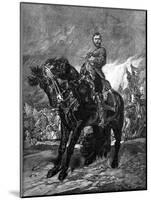 Juan Prim on Horseback-Henri Regnault-Mounted Art Print