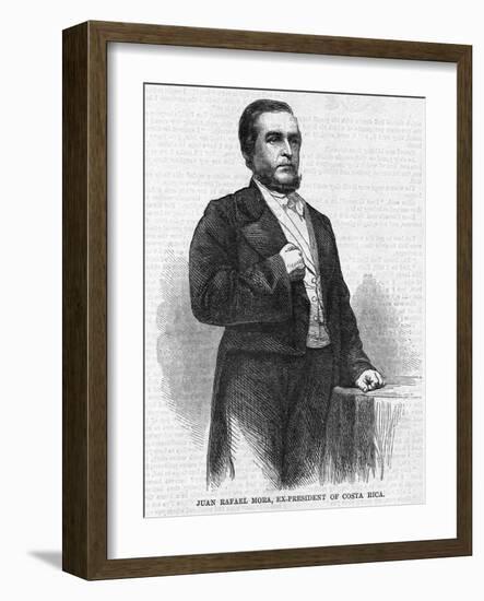 Juan Rafael Mora, Ex President of Costa Rica.-null-Framed Giclee Print