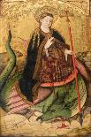 Saint Margaret, Ca 1455-Juan Rexach-Stretched Canvas