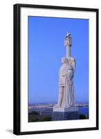 Juan Rodriguez Cabrillo Statue-Richard Cummins-Framed Photographic Print