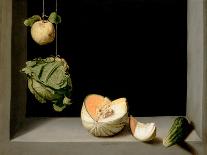 Still Life with Game, Vegetables and Fruit, 1602-Juan Sanchez Cotan-Stretched Canvas