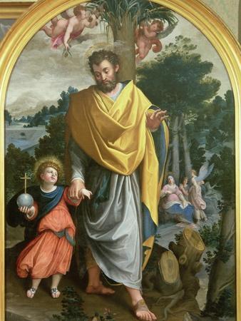 St. Joseph Leading the Infant Christ