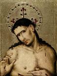 Cristo Varón De Dolores, Ca. 1500-Juan Sánchez De San Román-Framed Stretched Canvas