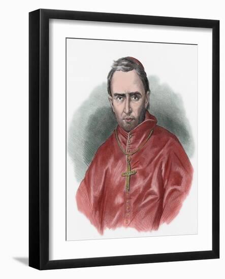 Juan Tomas De Rocaberti (1627-1699). Spanish Theologian. Colored-null-Framed Giclee Print