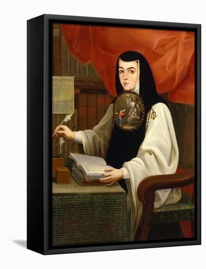 Juana Inés De La Cruz, 1772-Andres De Islas-Framed Stretched Canvas