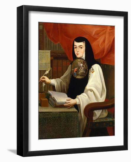 Juana Inés De La Cruz, 1772-Andres De Islas-Framed Giclee Print