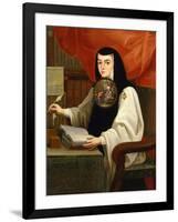 Juana Inés De La Cruz, 1772-Andres De Islas-Framed Giclee Print