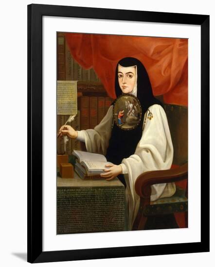 Juana Inés De La Cruz, 1772-Andres De Islas-Framed Giclee Print