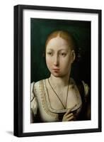 Juana the Mad (1473-1555)-Juan de Flandes-Framed Giclee Print