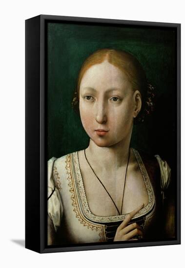 Juana the Mad (1473-1555)-Juan de Flandes-Framed Stretched Canvas