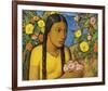 Juanita Entre Las Flores-Alfredo Ramos Martinez-Framed Giclee Print
