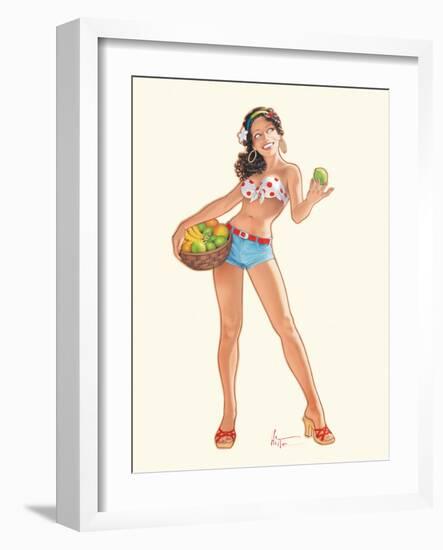 Juanita I-Patrick Hitte-Framed Art Print