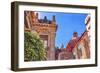 Juarez Theater, Temple De San Diego, San Diego Church, Guanajuato, Mexico.-William Perry-Framed Photographic Print