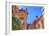 Juarez Theater, Temple De San Diego, San Diego Church, Guanajuato, Mexico.-William Perry-Framed Photographic Print