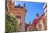 Juarez Theater, Temple De San Diego, San Diego Church, Guanajuato, Mexico.-William Perry-Mounted Photographic Print