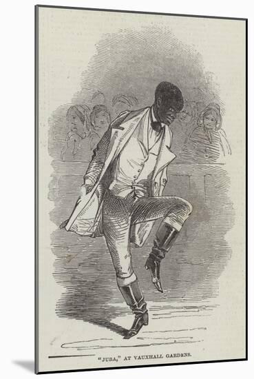 Juba, at Vauxhall Gardens-null-Mounted Giclee Print