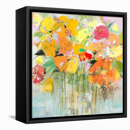 Jubilant-Jin Jing-Framed Stretched Canvas