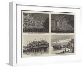 Jubilee Celebrations in Bombay-null-Framed Giclee Print