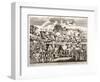 Jubilee Fair, Hyde Park, London, 1814-null-Framed Giclee Print