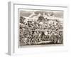 Jubilee Fair, Hyde Park, London, 1814-null-Framed Giclee Print