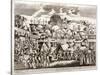 Jubilee Fair, Hyde Park, London, 1814-null-Stretched Canvas