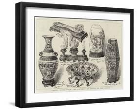 Jubilee Gifts from the Emperor of China to the Queen-null-Framed Giclee Print