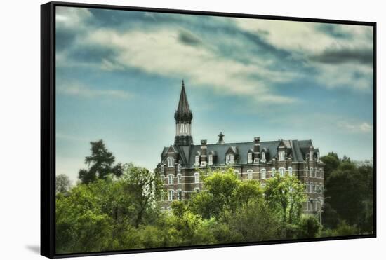 Jubilee Hall at Fisk University Nasvhille Tennessee-Jai Johnson-Framed Stretched Canvas