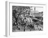 Jubilee Market Square, Kingston, Jamaica, C1905-Adolphe & Son Duperly-Framed Giclee Print