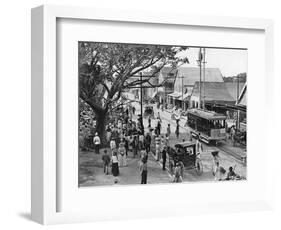 Jubilee Market Square, Kingston, Jamaica, C1905-Adolphe & Son Duperly-Framed Giclee Print