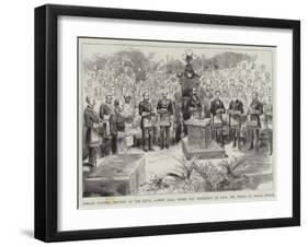 Jubilee Masonic Meeting at the Royal Albert Hall-null-Framed Giclee Print